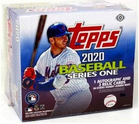 2020 Topps Series 1 MLB Baseball JUMBO box (10 pks/bx)