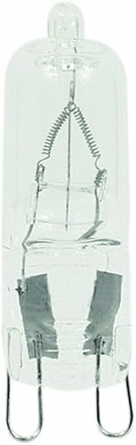 Feit Electric bpq40G940-Watt Bi-PinBombilla halógena G9Base Transparente