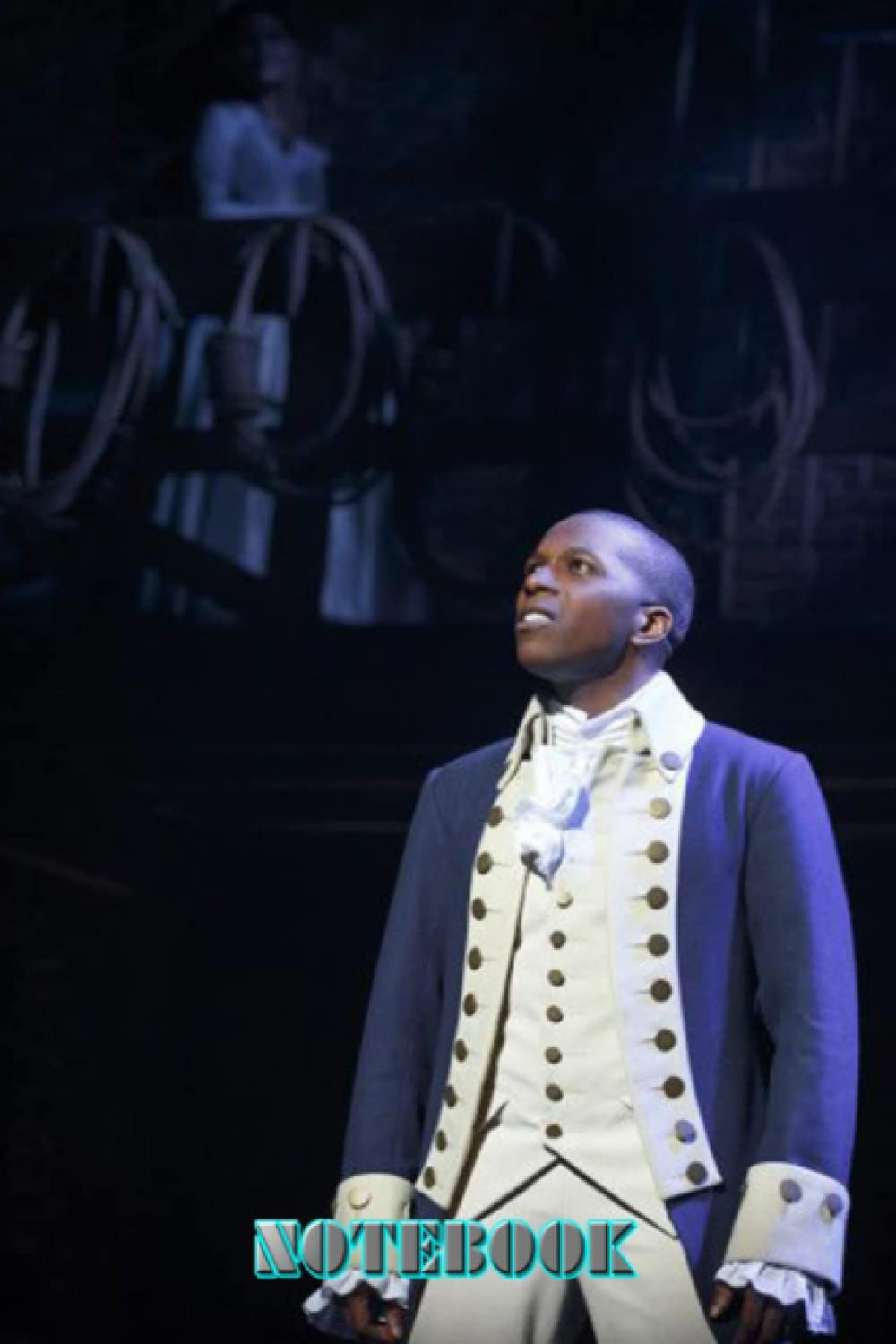 Birthday Reminder : Leslie Odom Jr Notebook 105 pages , 6x9inch Lined Notebook Gift Ideas - Thankgiving Notebook #382