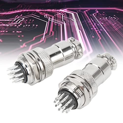 Conector de enchufe aviación 14 pines zinc miniatura 7