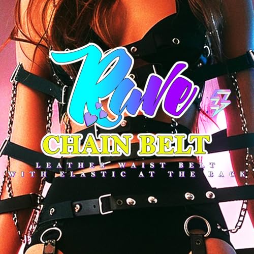 Leather Waist Belt Fashion Rave Body Accessories for Women4