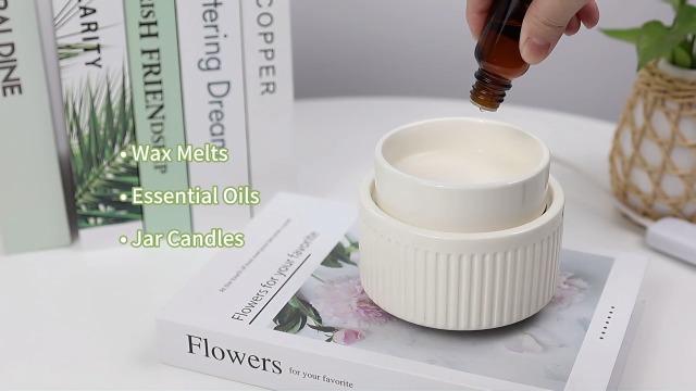 Amazon.com: VICTORIA AROMA Ceramic Wax Warmer with Timer, Candle Amazon.com: VICTORIA AROMA Ceramic Wax Warmer with Timer, Candle