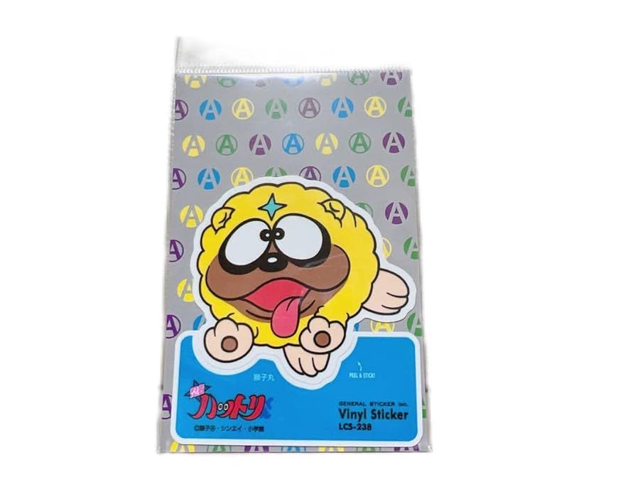 Amazon.co.jp: Ninja Hattori-kun Sticker Set of 2 Shishimaru