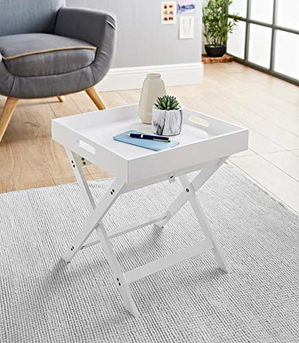 Amazon｜Taylor & Brown 木製折りたたみバトラートレイテーブル