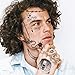 FashionTats Cosplay POST Male Singer Temporary Tattoos -UPDATED 2023- to include DDP, Skull, Flail, Circular Saw & Hammer | HAND & FACE TATTOOS | Skin Safe | MADE IN THE USA | Removable
