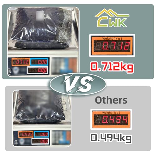 CWK 6FT Waterproof Stretch Spandex Table Cover for Rectangular Tables - Elastic Fitted Tablecloth for Folding Tables,Wrinkle Resistant Table Cloth for Parties, Weddings, Banquets & Events (Black) - Image 5