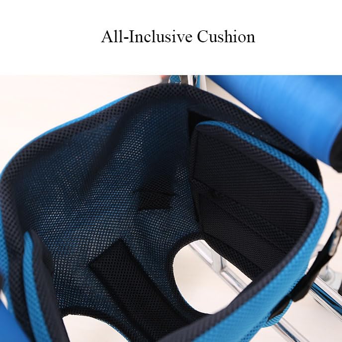Andador con ruedas para niños para rehabilitación y soporte de movilidad, altura ajustable para niños en crecimiento, diseño ligero y estable para uso en interiores y exteriores