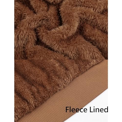 Heren Fleece Gevoerd Jack Winter Casual Vrachtjas Militaire Jas Katoen Bomberjack Jassen Warme Dikke Windjack met Meerdere Zakken - Image 6