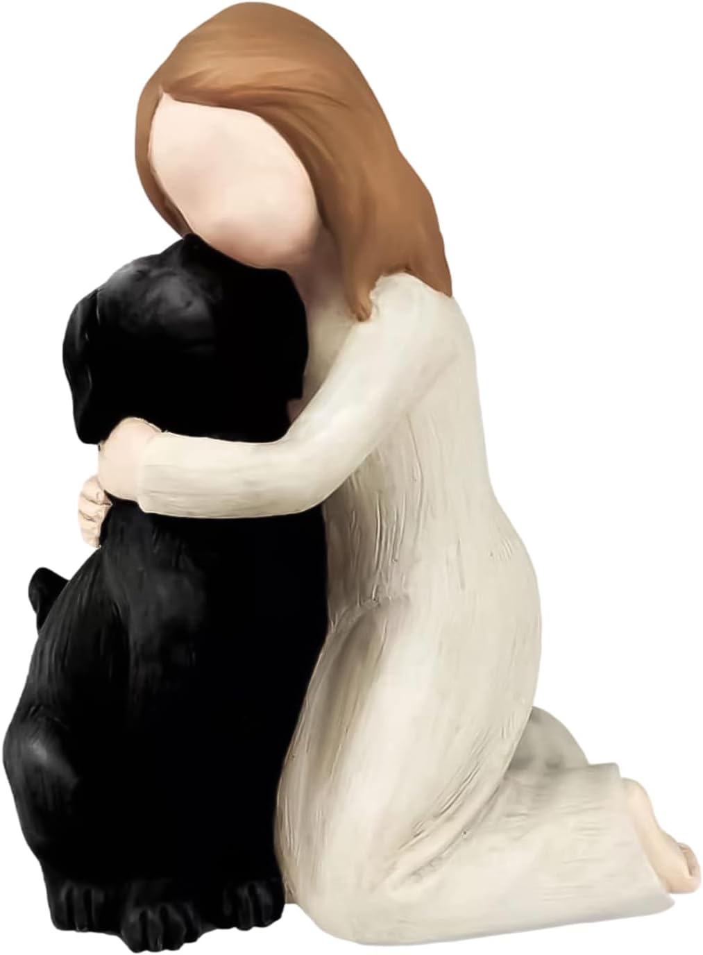 VELUNE Dog Memorial Figurine, Girl and Dog Figurines