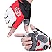 CXWXC - Guantes de Ciclismo para Hombre y Mujer, Gel Transpirable, Guantes de Ciclismo y montaña, Antideslizantes, Guantes de Medio Dedo para Fitness, Ciclismo, Entrenamiento, Deportes al Aire Libre
