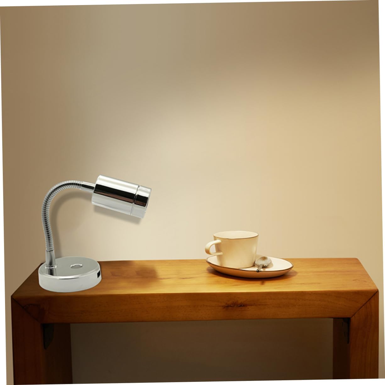 Cordless Led Reading Light Rv Lamp USB Charging Multifunctional Dimmable Eye-Care Small for Daily Use Silver