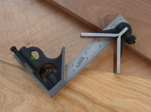 iGaging Combination Square Premium 3-Piece 6 4R Center Head