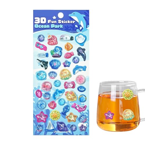 Adhesivos Bonitos - Etiquetas Para Telefono Movil,Pegatina En Relieve - Para Teléfono Inteligente DIY Cuaderno De Notas Cumpleaños Artículos De Papelería Decoración Aula Negocio Profesor Escuela