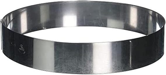 Matfer Bourgeat Mousse Ring, Stainless Steel, 9 1/2