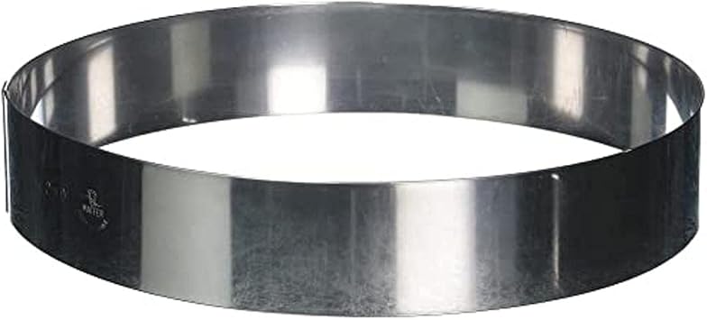 Matfer Bourgeat Mousse Ring, Stainless Steel, 9 1/2