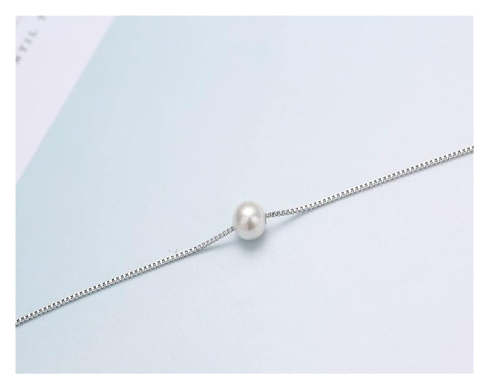 Regulowana bransoletka, srebrna bransoletka, damska 925 Sterling Silver Bransoletka Znakomita regulowana perłowa bransoletka Damska srebrna bransoletka Moda Sterling Silver Jewelry Giftsum