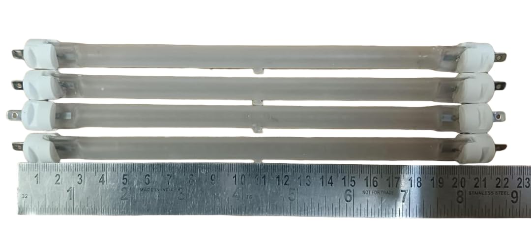 Halogen Room Heater Replacement Element HP22 400W 220V AC | 22 cm Length, Strip Ends, Pack of 1, Heater Rod, 220V AC Power-image-10