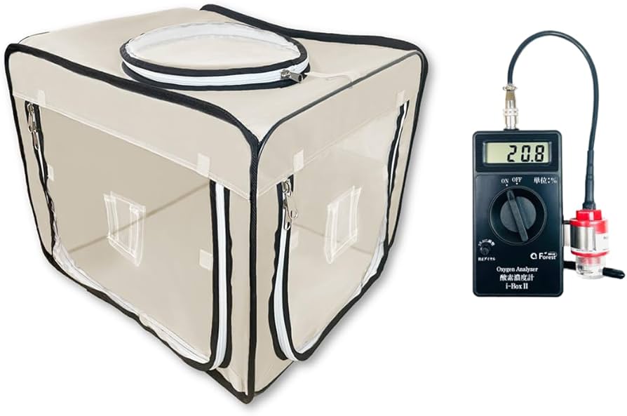 犬猫用　酸素濃度計 Amazon.co.jp: 酸素濃度計 酸素濃度測定器 i-Box オキシメーター 犬 猫