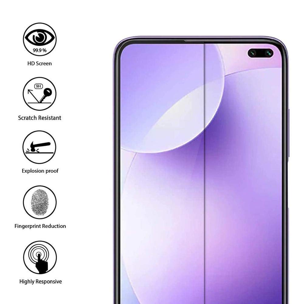 Moex Vetro Temperato 9H Per Xiaomi Pocophone F1 - 2 Pezzi, Pellicola Protettiva Trasparente Anti-sfondamento