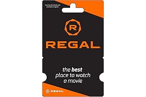 $25 Regal Entertainment Giftcard