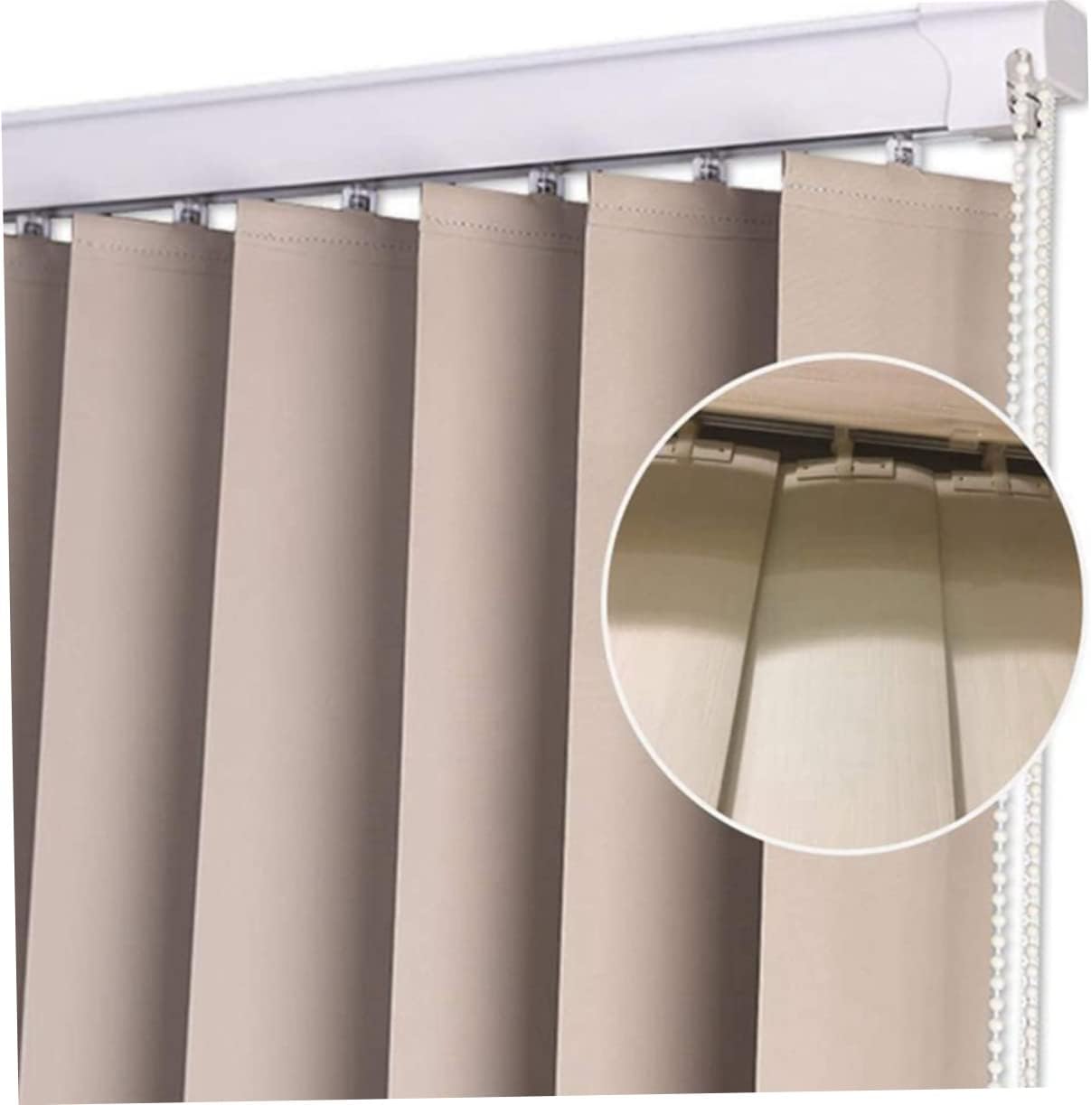 12pcs Vertical Blind Repair Tabs for Window Shades Easy Installation Vane Savers for Vertical Blinds Clips to Fix Broken Slats Window Accessories