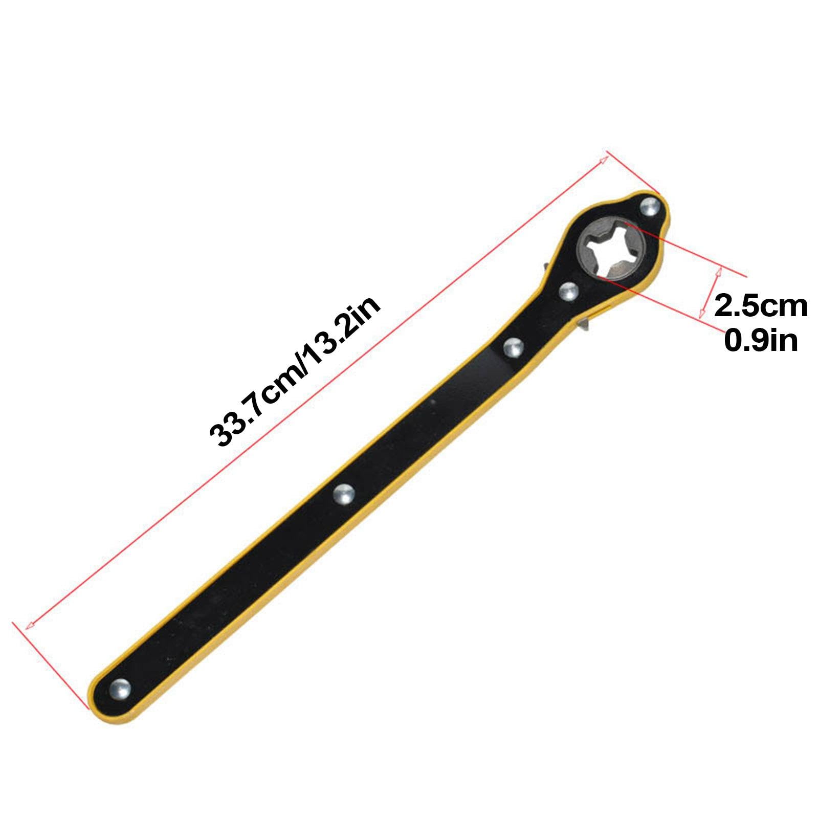 Chiave A Cricchetto Per Auto, Strumento A Cricchetto Per Chiave A Cricchetto Per Auto, Chiave Per Cric Per Auto, Strumento Per Maneggiare La Velocità Di Sollevamento, Chiave A Cricchetto Per Cric Per - 8