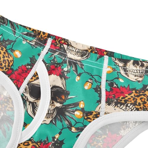 Gothic Skull Leopard Hats Toddler Boy's Underwear 2T 202c01114