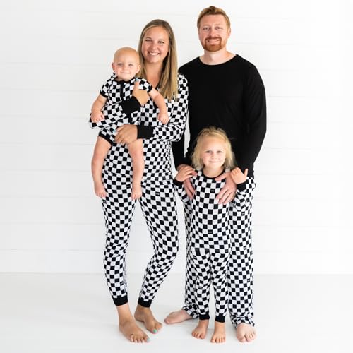 Image of Little Sleepies Womens Pajama Top, Viscose from Bamboo, Henley Button Up Nursing PJs, Family Matching Pajamas for Women Set