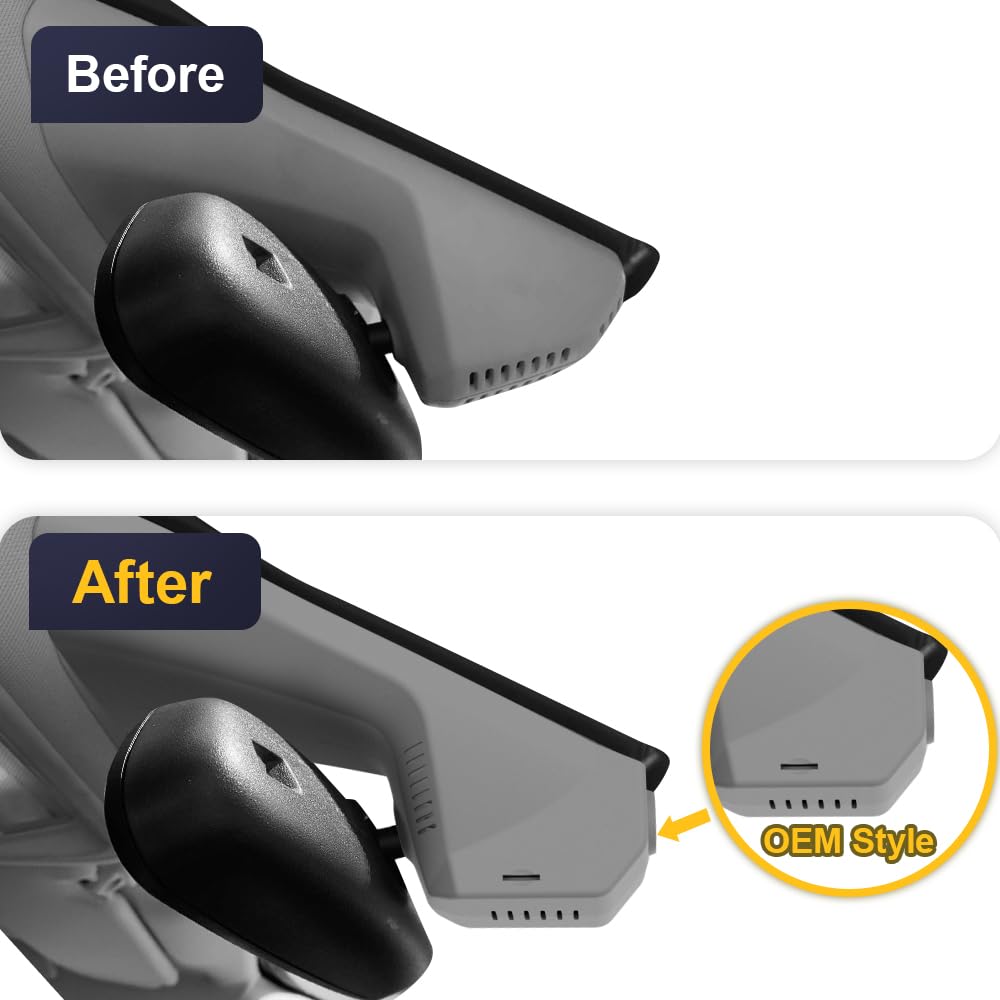 Fitcamx Dashcam 4K Compatibile con Opel Vauxhall Grandland, X 2018-2023 (HD2-D9500), OEM Cameras per Auto, 2160P UHD Video WIFI, G-Sensor, Registrazione Circolare, WDR, Plug&Play, Scheda da 64 GB