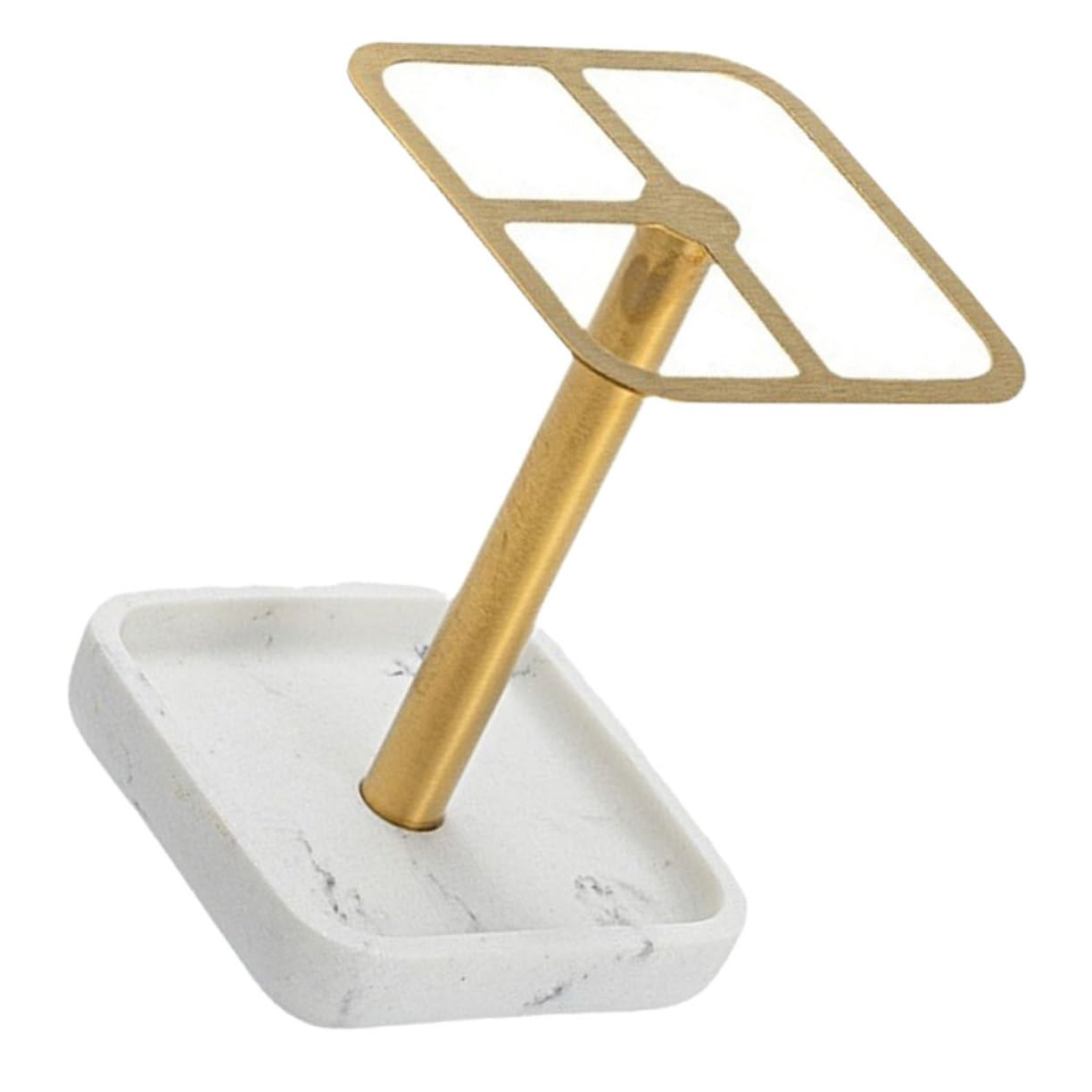Garneck 2 Porta Spazzolini Da Denti Per Il Bagno Porta Spazzolini Moderno in Metallo Spazzolato Elegante Decorazione Per Il Bagno