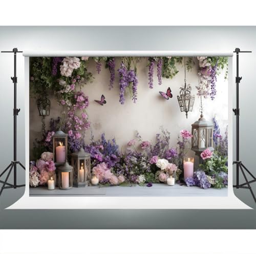Fondo Fotográfico YongFoto Floral 7x5ft Vinilo miniatura 3