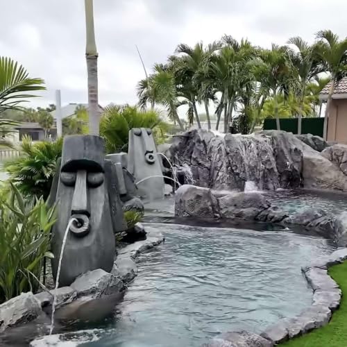This Volcano Pool by Lucas Lagoons Might Be the Craziest Backyard Build Yet