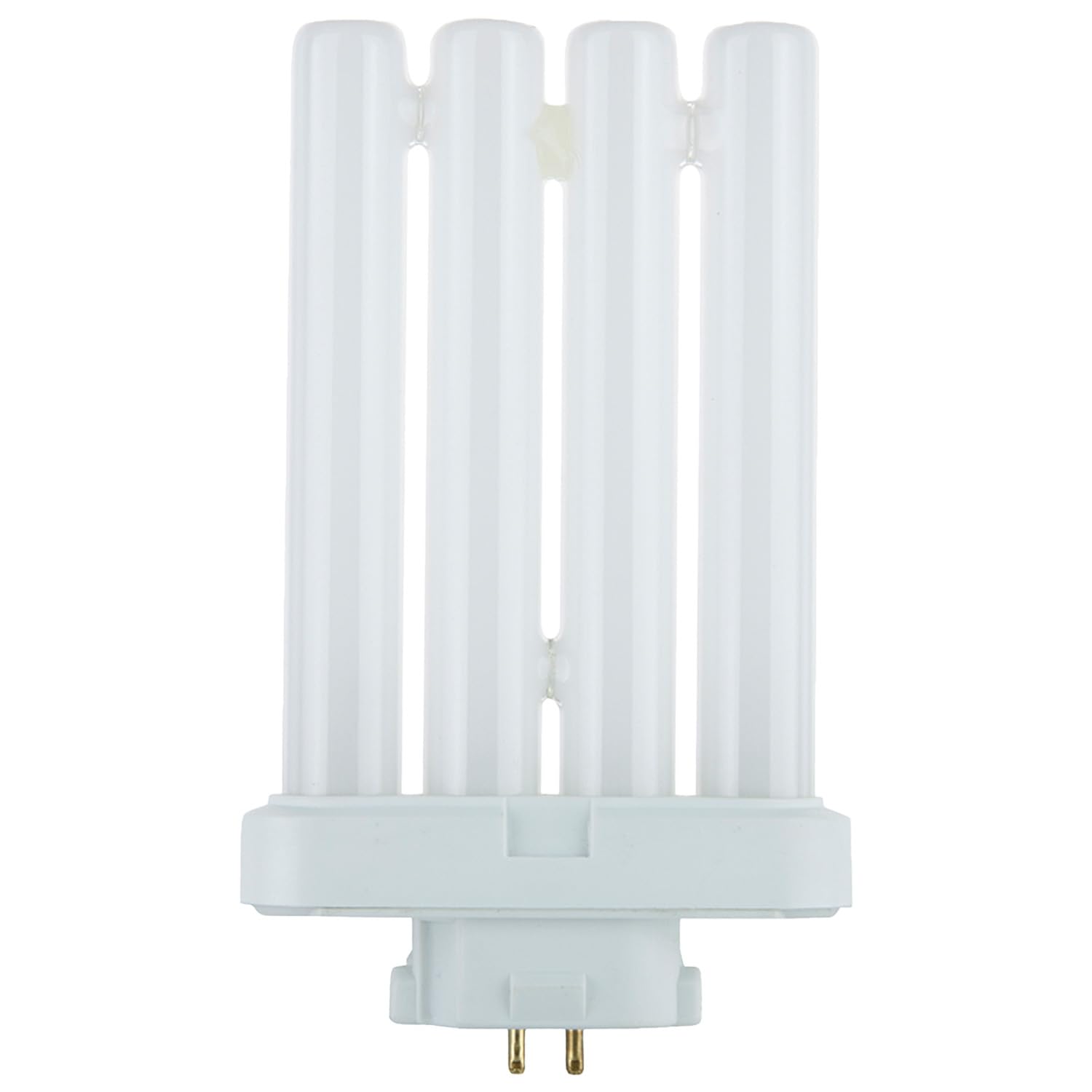 Sunlite 40530 FML27/30K/2PK Quad Tube Plug-in Compact Fluorescent Lamp, FML 4-Pin, 27 Watts, 1500 Lumens, 3000K Warm White, 4-Pin (GX10q4) Base, 120 Volts, 2 Pack