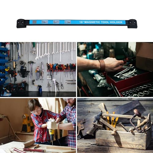 Soporte magnético ajustable para garajes y espacios de bricolaje 6