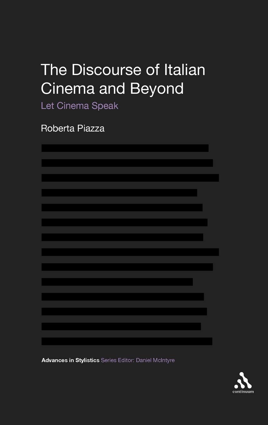 The Discourse of Italian Cinema livre d'analyse sur le cinéma italien contemporain