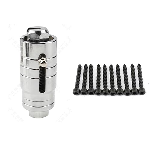 Extractor de cerradura de 1 pieza con tornillos de 10 piezas, extractor de cilindro de bloqueo especial para cerradura de puerta, suministros de Lock Smith, herramientas profesionales de cerrajero