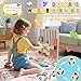 JONEG Games for 3+ Year Olds Kids- Wooden Stacking Puzzles - Brain Teasers 3D Russian Blocks Board - STEM Montessori Toys for Ages 3 4 5 6 7 10 - Gift for Toddlers Classroom Travel