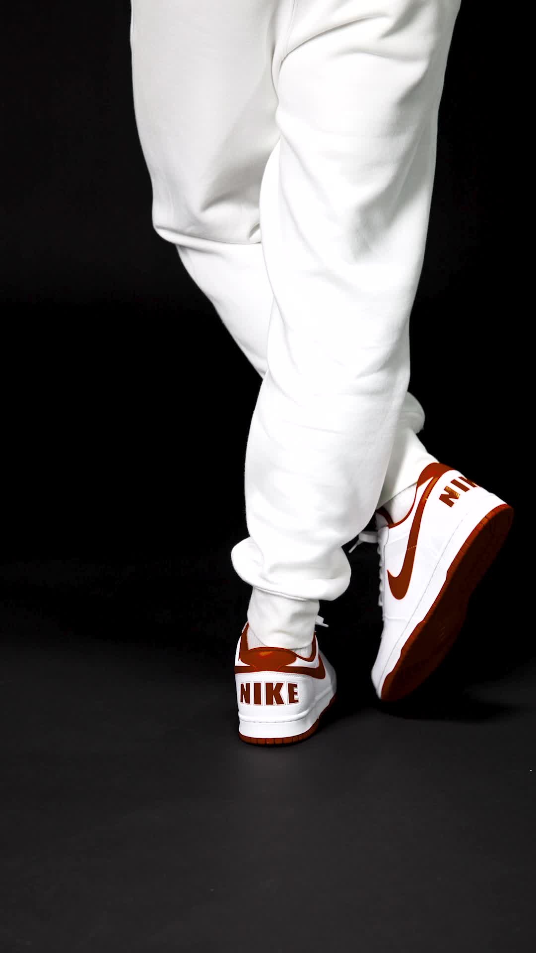 Amazon.com | Nike Men's Big Low Shoes, White/Gym Red, 12 | Fashion