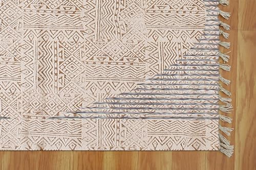 Alfombra pequeña de tejido plano para evitar atascos en puertas 8