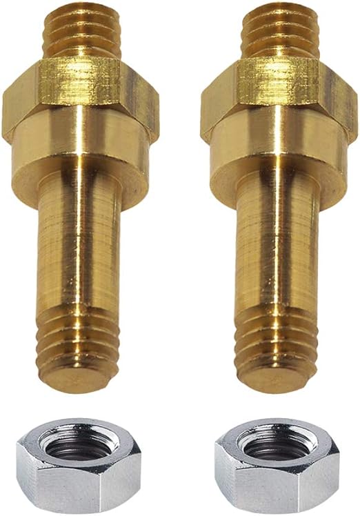 Brass Long Stud Side Post Battery Terminal Bolt, Ampper Standard