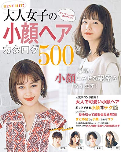 ＢＥＳＴ　ＨＩＴ！　大人女子の小顔ヘアカタログ５００ 主婦の友生活シリーズ