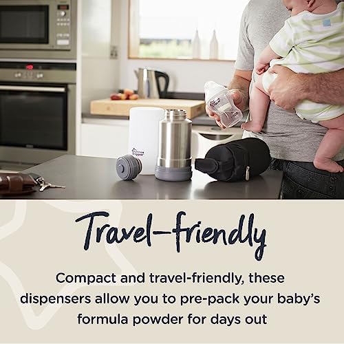 Tommee Tippee Milk Powder Dispensers, 6 Pack of Formula Powder Dispensers, Holds up to 8 Scoops of Formula, Travel Friendly and Space Saving - View 5