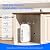 Waterdrop G3P800 Reverse Osmosis System and Waterdrop Spin Down Sediment Filter, 50 Micron Backwash Whole House Water Filter System for Well Water