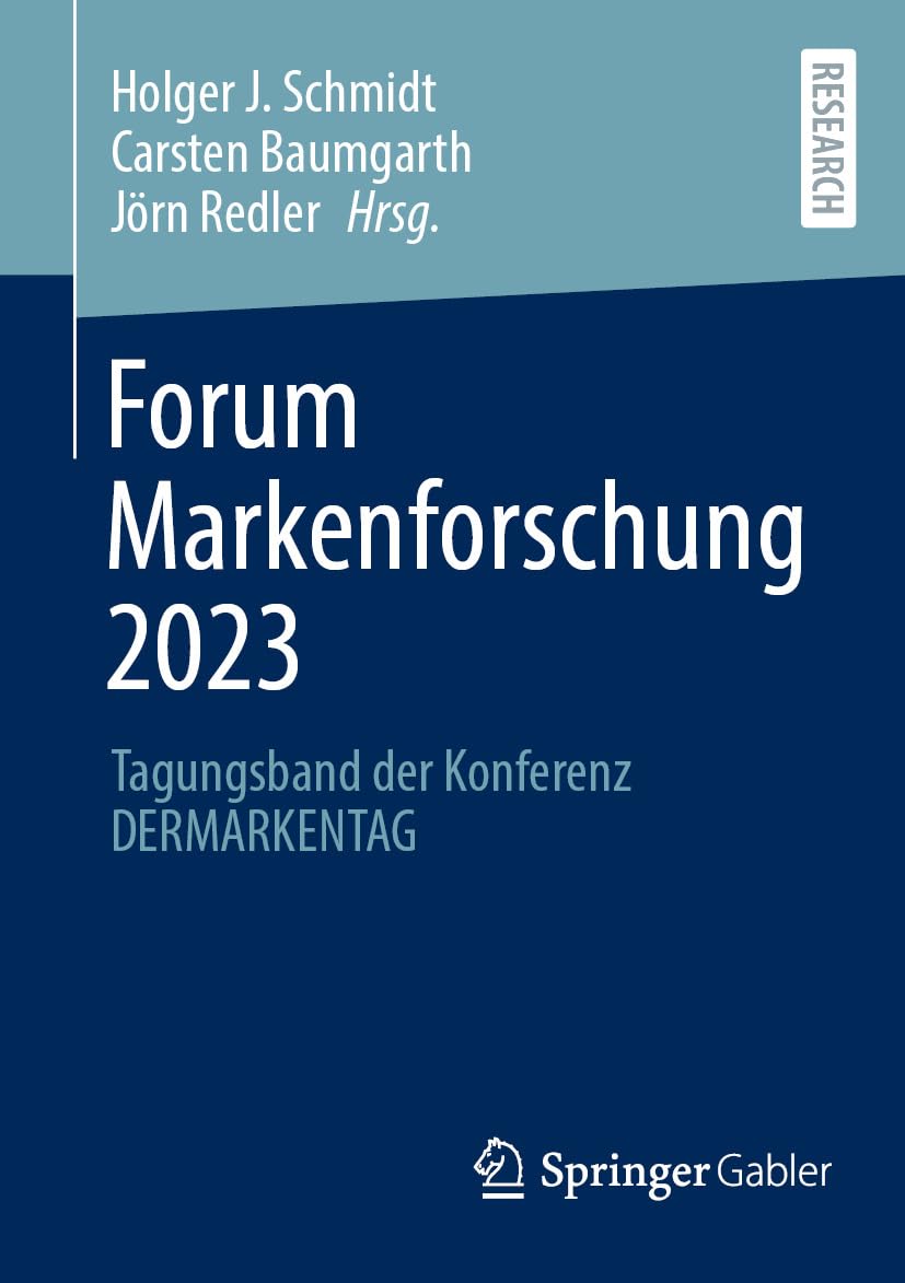 Forum Markenforschung 2023 livre marketing DERMARKENTAG management de marque académique
