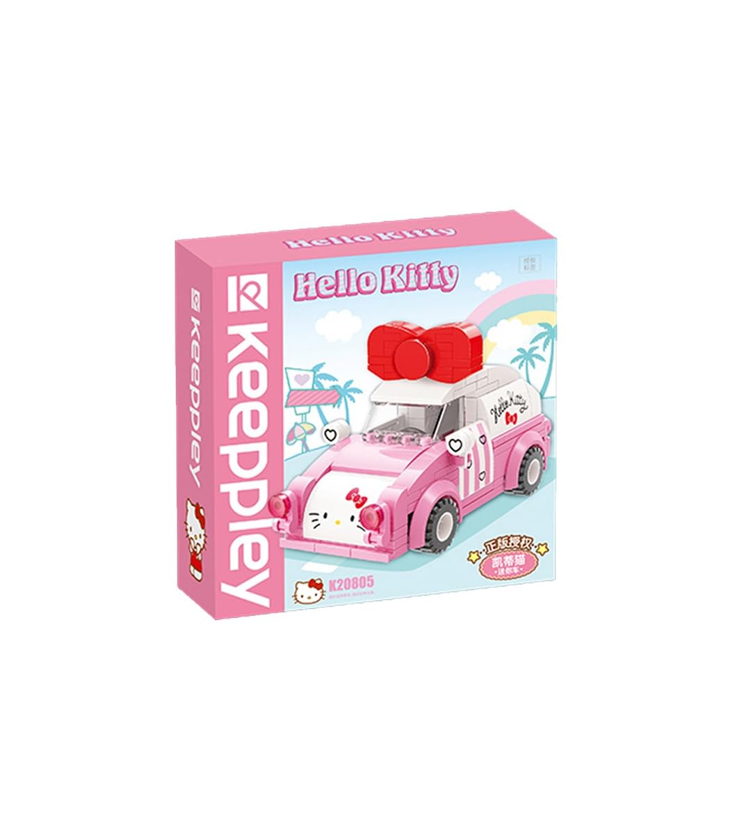 Keeppley Sanrio Hello Kitty Mini Car K20805 product box