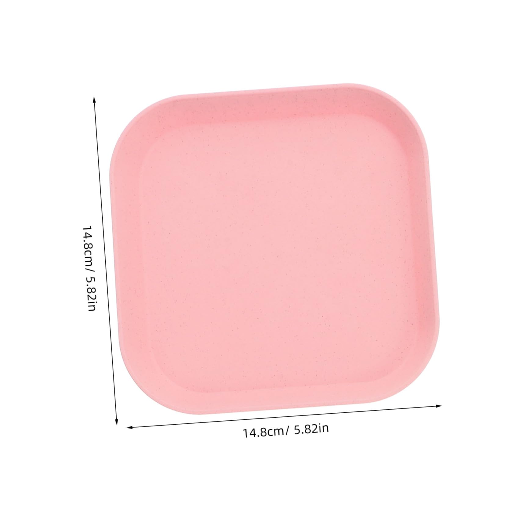 VICASKY 4pcs Cat Food Plates Shallow Bowls for Kittens Legged Pets Nonslip Base Design Reduces Strain Overeating for Small Easy Mealtime