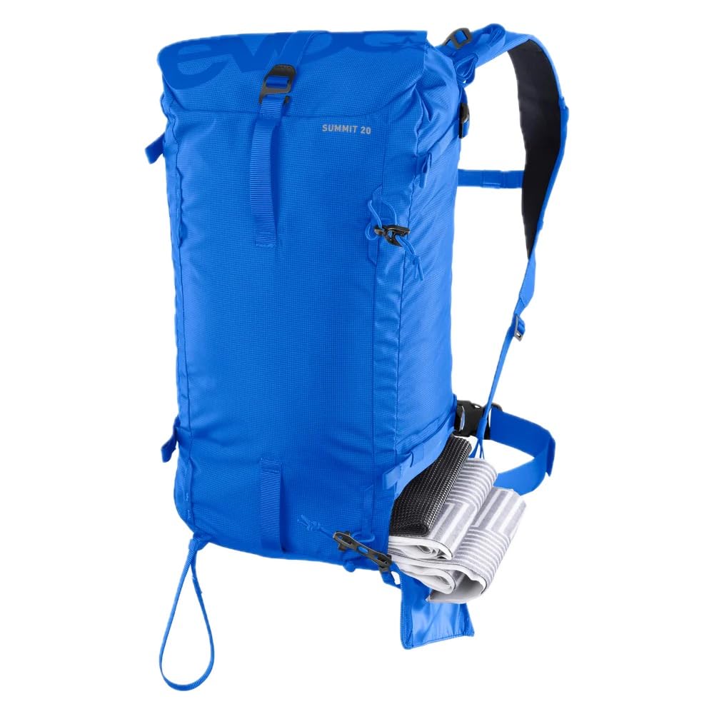 EVOC SUMMIT 20 Plecak turystyczny, plecak (plecak sportowy z ergonomicznym systemem nośnym, wysokiej jakości plecak trekkingowy z praktycznymi przegrodami), Royal Blue