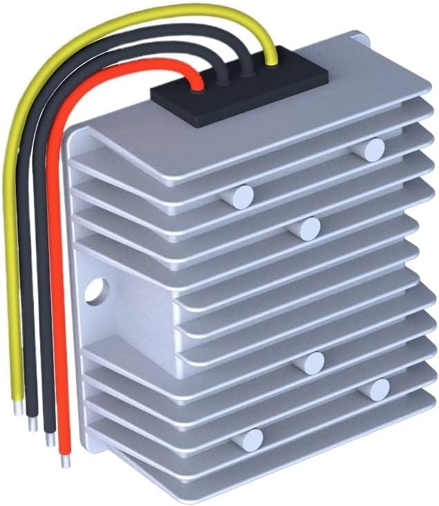 CIMWJOPS DC DC 9-22V 12V～29.2V出力 バッテリー充電器 セル定電流 2A アルミニウム 防水