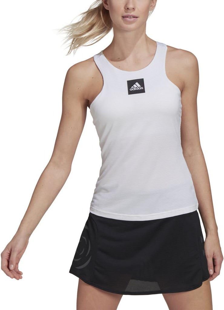 adidas Débardeur Femme par T Y-Tank Blanc/Noir PE 2022