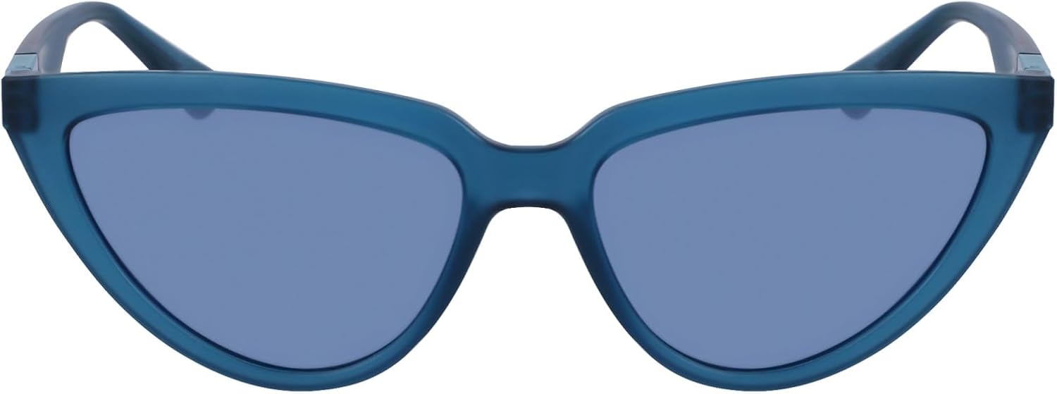 CALVIN KLEIN JEANS Women's CKJ23658S Cat Eye Sunglasses, Avio, One Size